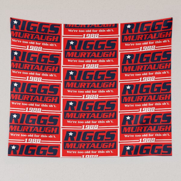 Item preview, Riggs Murtaugh 1988 designed and sold by TeeArcade84.