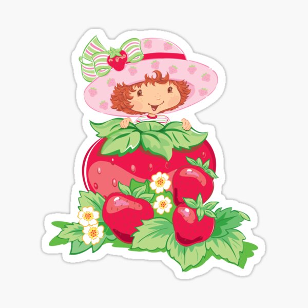 strawberry shortcake Sticker