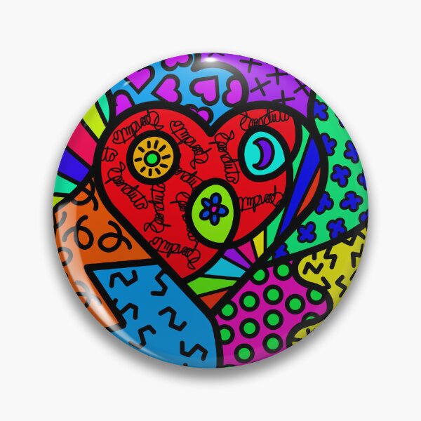Item preview, Sperduto Love Heart #2 - second in a series of 4 hearts designed and sold by Jocelyn Sperduto Art.