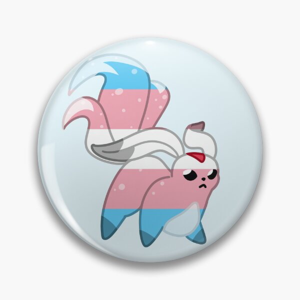 Item preview, FFXIV Carbuncle - Trans Pride Version designed and sold by Jaffa-Emporium.