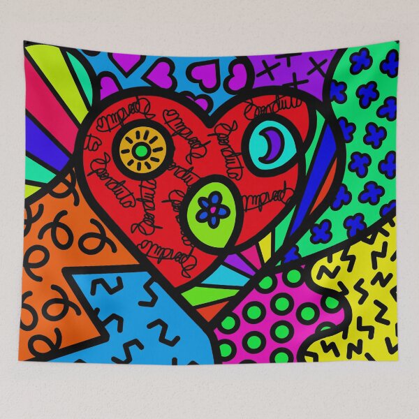 Item preview, Sperduto Love Heart #2 - second in a series of 4 hearts designed and sold by Jocelyn Sperduto Art.
