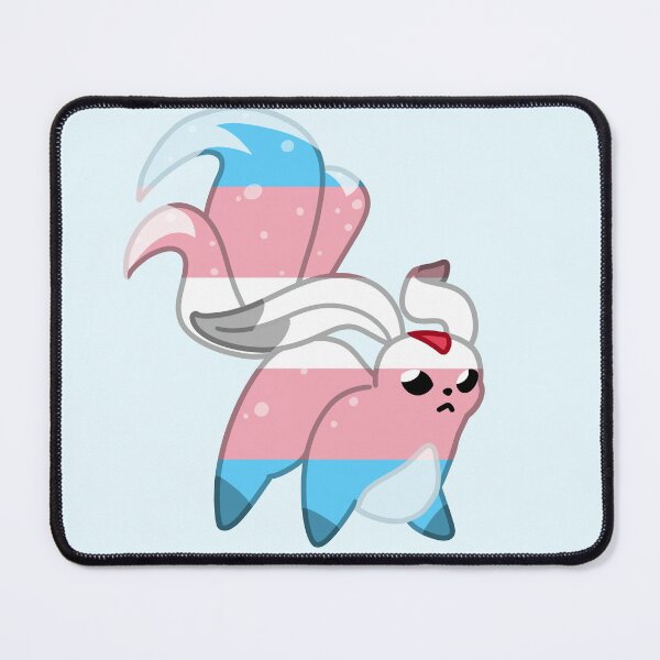Item preview, FFXIV Carbuncle - Trans Pride Version designed and sold by Jaffa-Emporium.