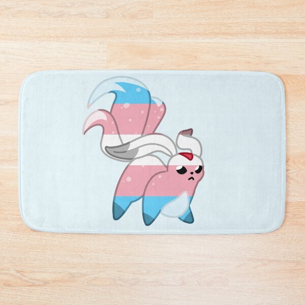 Item preview, FFXIV Carbuncle - Trans Pride Version designed and sold by Jaffa-Emporium.