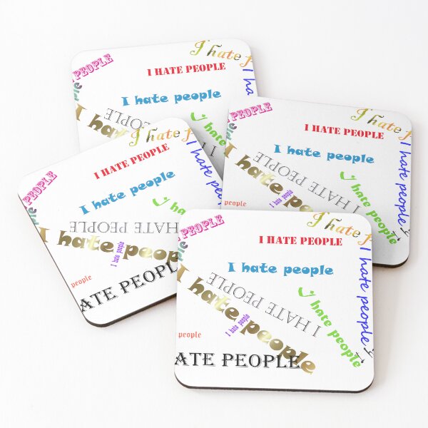 Item preview, I Hate People designed and sold by ArachnidImagery.