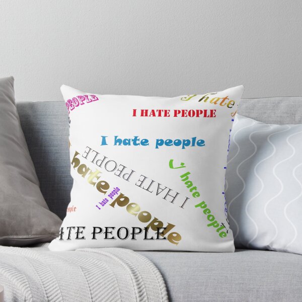 Item preview, I Hate People designed and sold by ArachnidImagery.