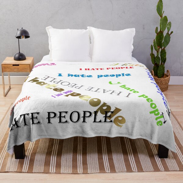 Item preview, I Hate People designed and sold by ArachnidImagery.