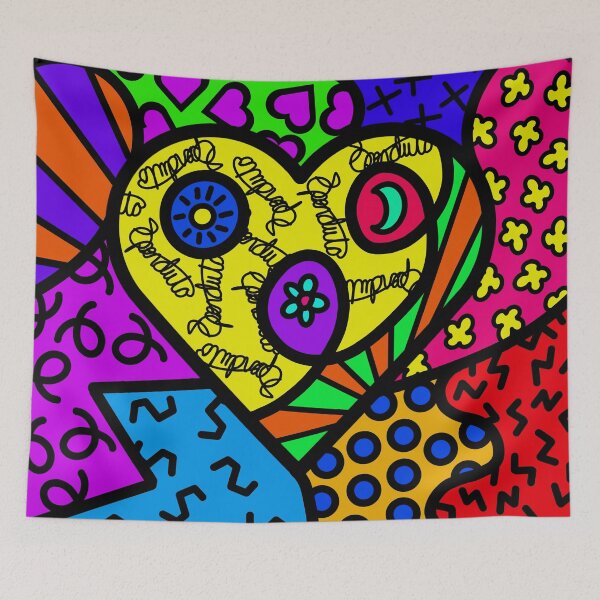 Item preview, Sperduto Love Heart #3 - third in a series of 4 hearts designed and sold by Jocelyn Sperduto Art.
