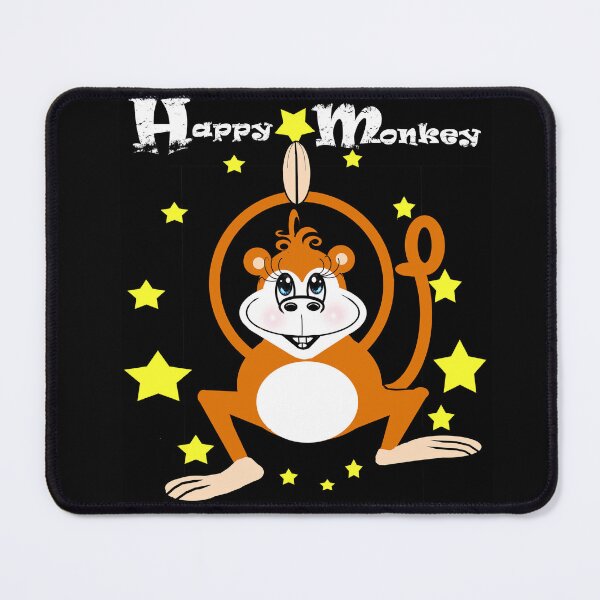 Item preview, Happy monkey  designed and sold by Shirley cute art .