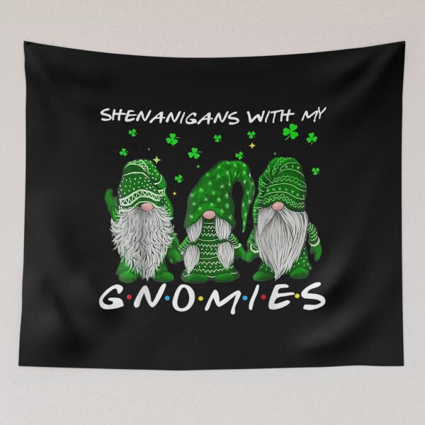 Item preview, Shenanigans With My  St Patricks Day Gnome Shamrock designed and sold by blackcowgirls.
