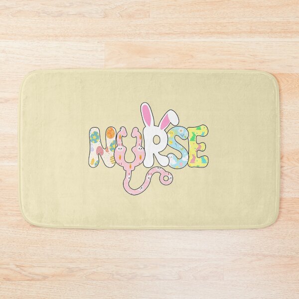 Item preview, Stethoscope Scrub Nurse Life Easter Day Cute Bunny With Eggs designed and sold by blackcowgirls.