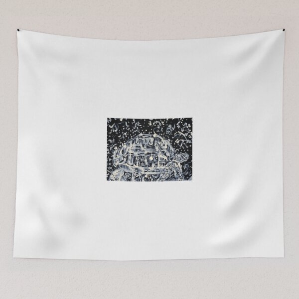 Item preview, TURTLE WALKING UNDER A STARRY SKY designed and sold by lautir.