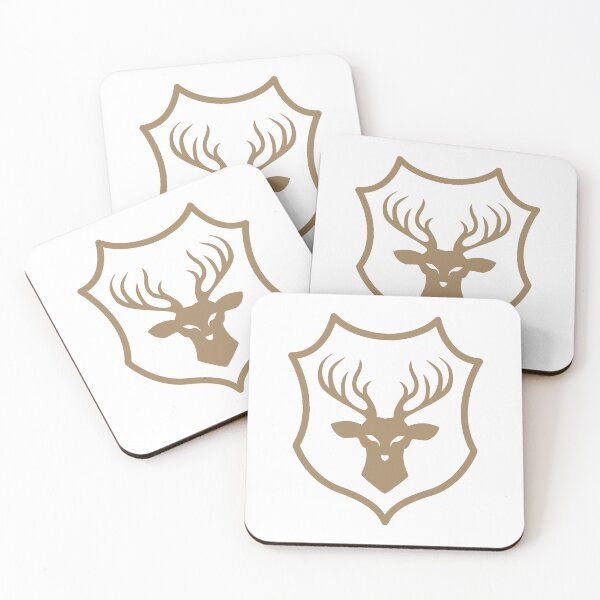 Item preview, Stag Emblem Silhouette designed and sold by lerdoberdo.