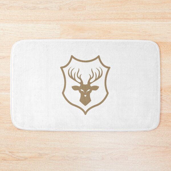 Item preview, Stag Emblem Silhouette designed and sold by lerdoberdo.