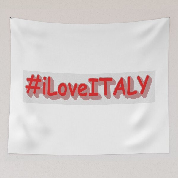 Item preview, "#iLoveITALY" Cute Design. Buy Now designed and sold by Health And Fitness Posts e-Store.