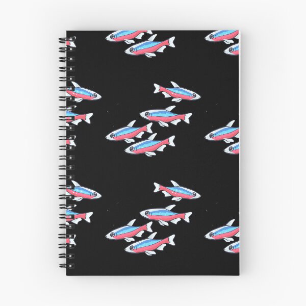 Item preview, Cardinal Tetra Schooling tetra community fish design designed and sold by Faerin.paints.