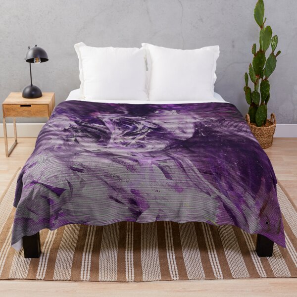 Item preview, Liminal Purple Abstract Girl designed and sold by BioDigital-Jazz.