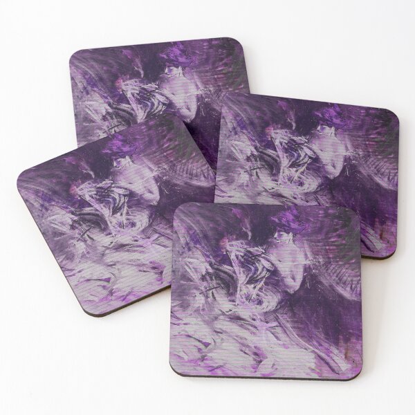 Item preview, Liminal Purple Abstract Girl designed and sold by BioDigital-Jazz.
