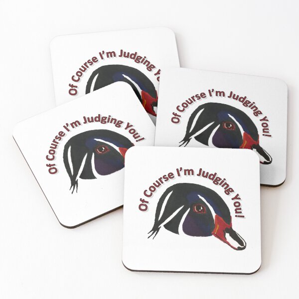 Item preview, Judgemental Mallard designed and sold by Kristi Brooks.
