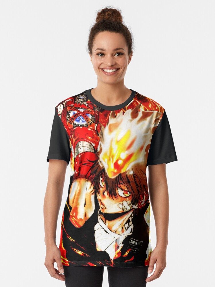 Alternate view of Katekyo hitman reborn Graphic T-Shirt