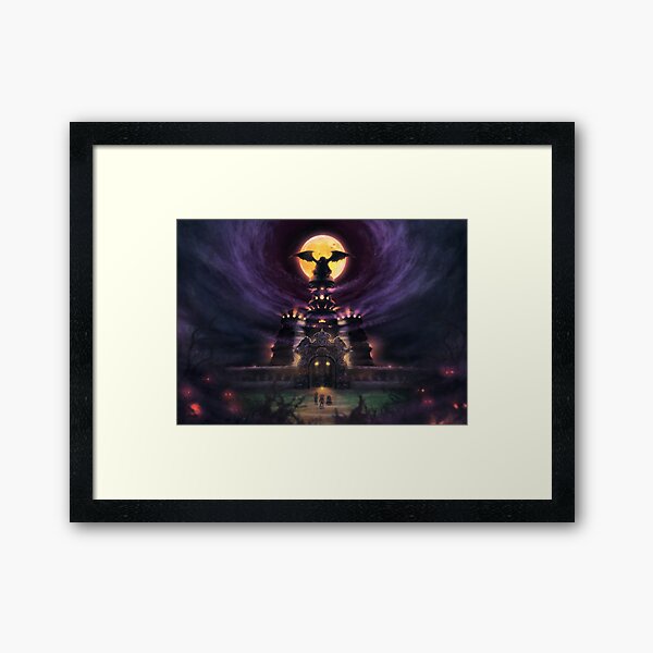 Magus Castle Framed Art Print