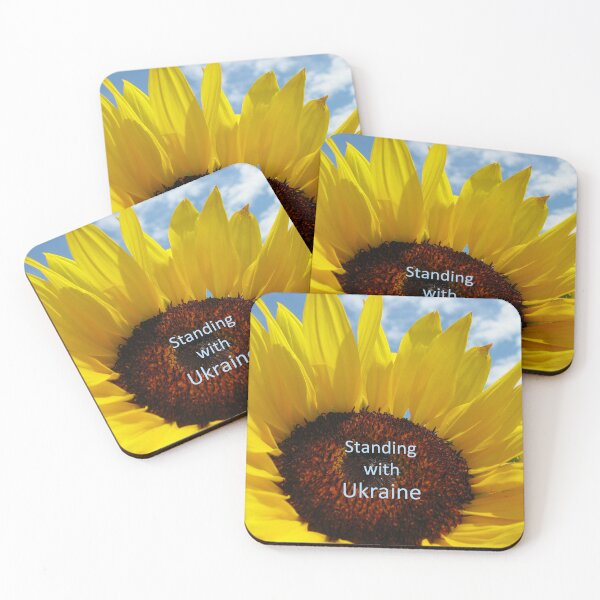 Item preview, Sunflower Standing with Ukraine designed and sold by SillaHoekstra.