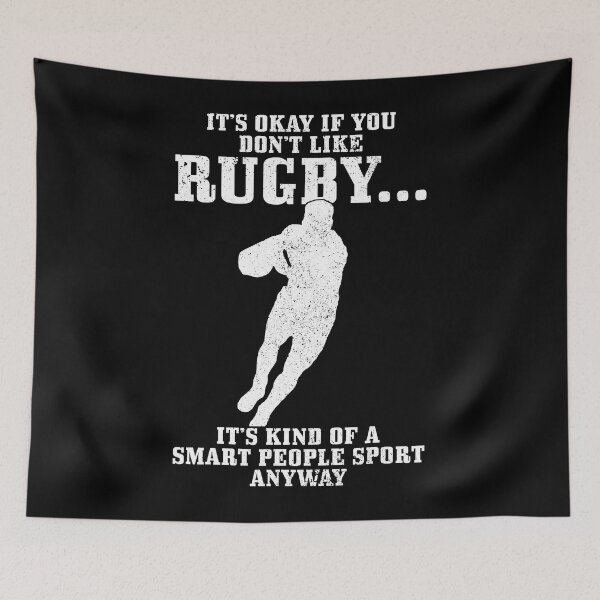 Item preview, Rugby Smart People Sport Funny Rugby Player designed and sold by judysophia.