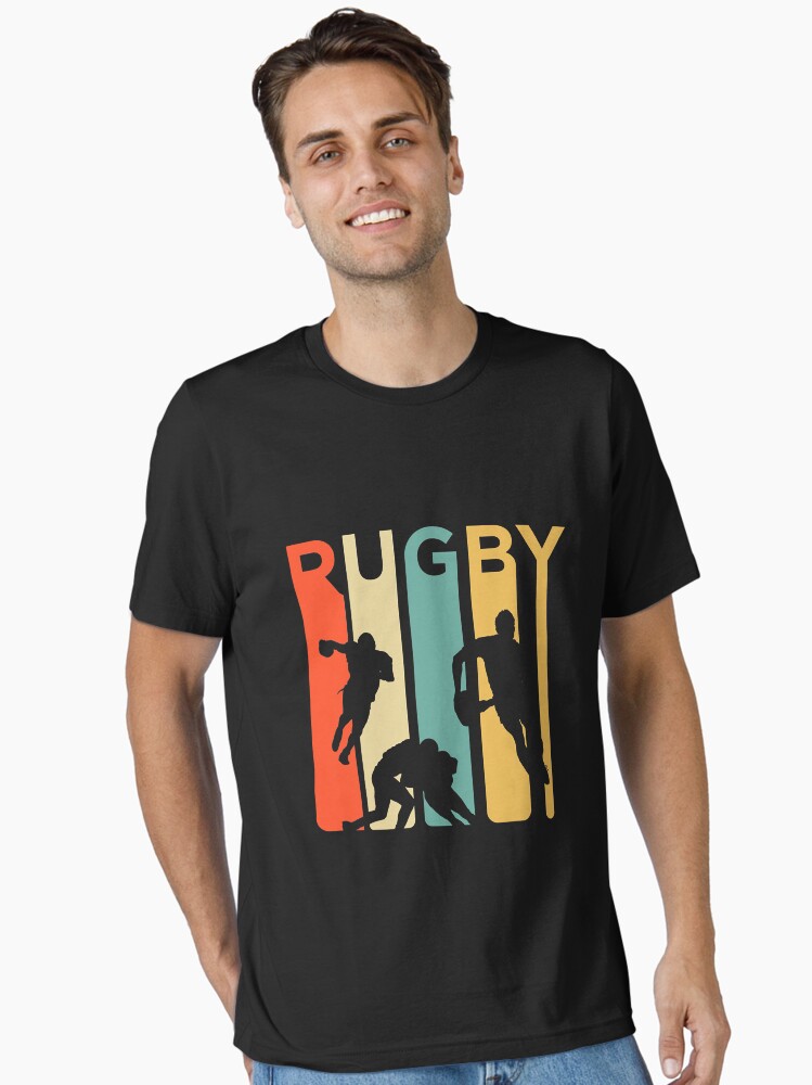 Vintage 1970'S Style Rugby T-Shirt