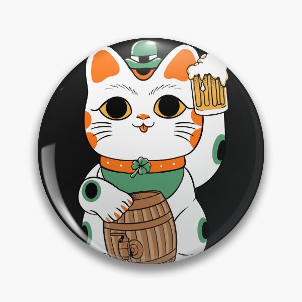 Item preview, Lucky Irish cat beer designed and sold by ppmid.