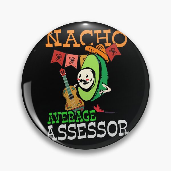Item preview, Funny Avocado Sombrero Fiesta Nacho Average Assessor design designed and sold by Merchking1.