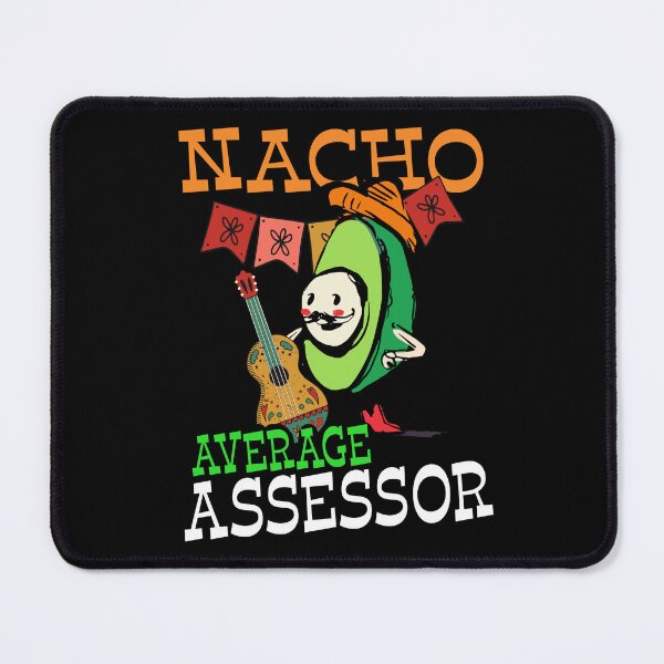 Item preview, Funny Avocado Sombrero Fiesta Nacho Average Assessor design designed and sold by Merchking1.