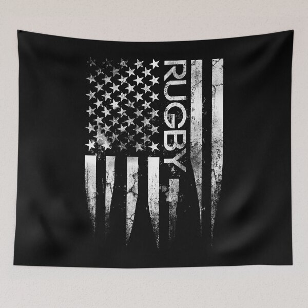 Item preview, Rugby USA American Flag Sport Lover designed and sold by judysophia.