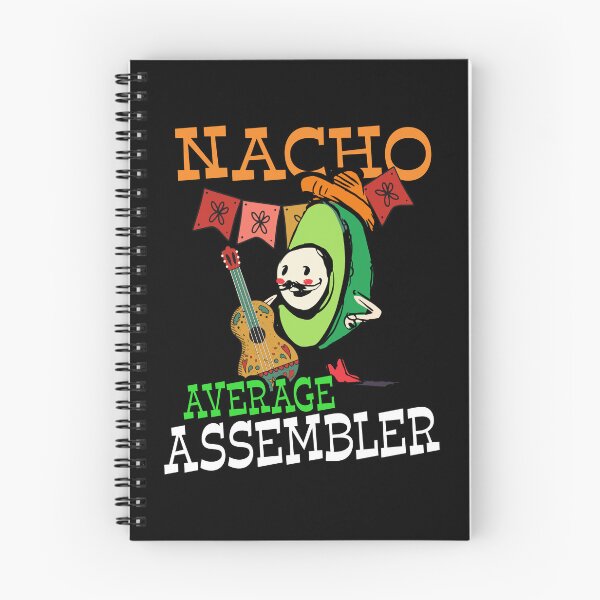 Item preview, Funny Avocado Sombrero Fiesta Nacho Average Assembler design designed and sold by Merchking1.