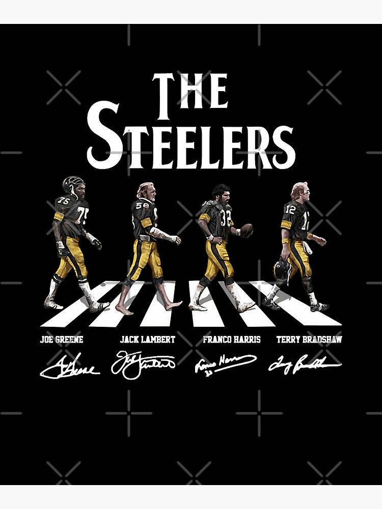 Gifts For Men The Steelers Walking Abbey Road Signatures Cool Graphic Gift  Mounted Print for Sale by JameySchumm87