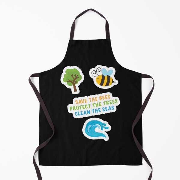 Item preview, Evironment Puns SaveThe Bee, Protect The Trees, Clean The Seas designed and sold by hvdung456.
