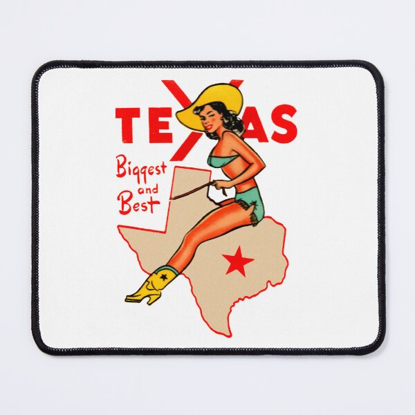 Item preview, Texas Pinup Vintage Travel Decal designed and sold by hilda74.