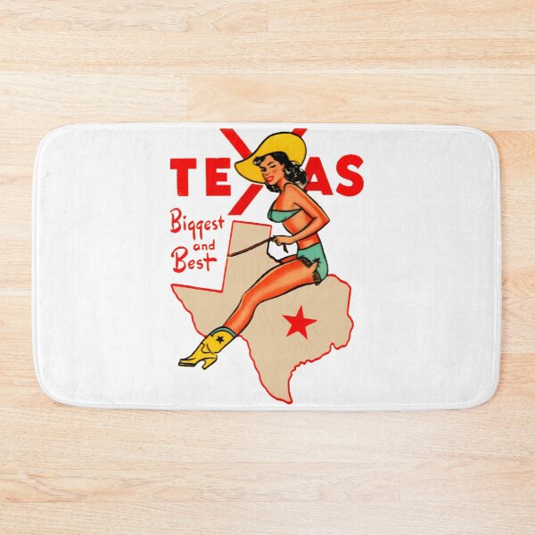 Item preview, Texas Pinup Vintage Travel Decal designed and sold by hilda74.