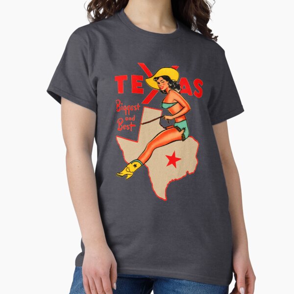 Item preview, Texas Pinup Vintage Travel Decal designed and sold by hilda74.