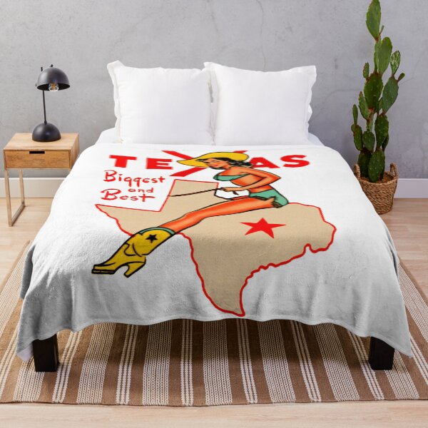 Item preview, Texas Pinup Vintage Travel Decal designed and sold by hilda74.
