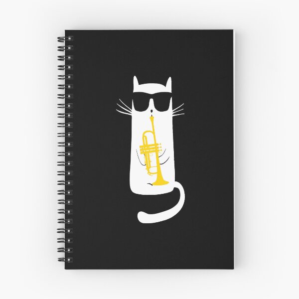 Item preview, Cat Wearing Sunglasses Playing Trumpet designed and sold by judysophia.