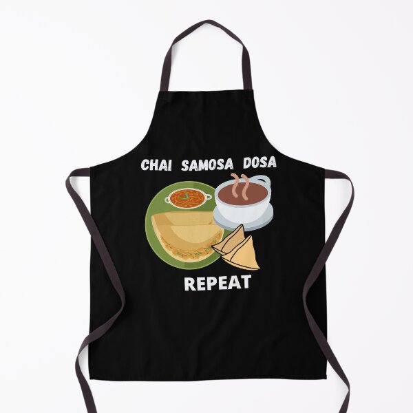 Item preview, Chai Samosa Dosa Indian Food Funny designed and sold by Life Is Beautiful.