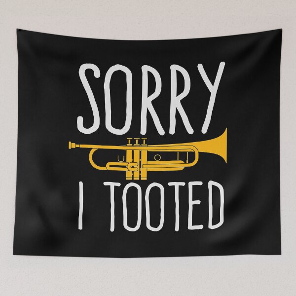 Item preview, Sorry I Tooted Trumpet Band designed and sold by judysophia.