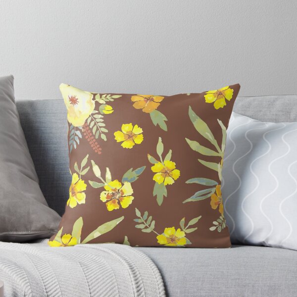 Item preview, Yellow watercolor bouquet designed and sold by FrancesPoff.