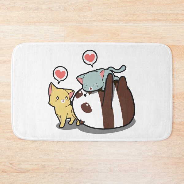 Item preview, Cute Animal Cartoon Cats And Panda designed and sold by hvdung456.