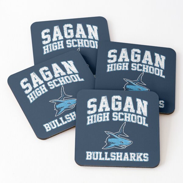 Item preview, Sagan High School Bullsharks designed and sold by huckblade.