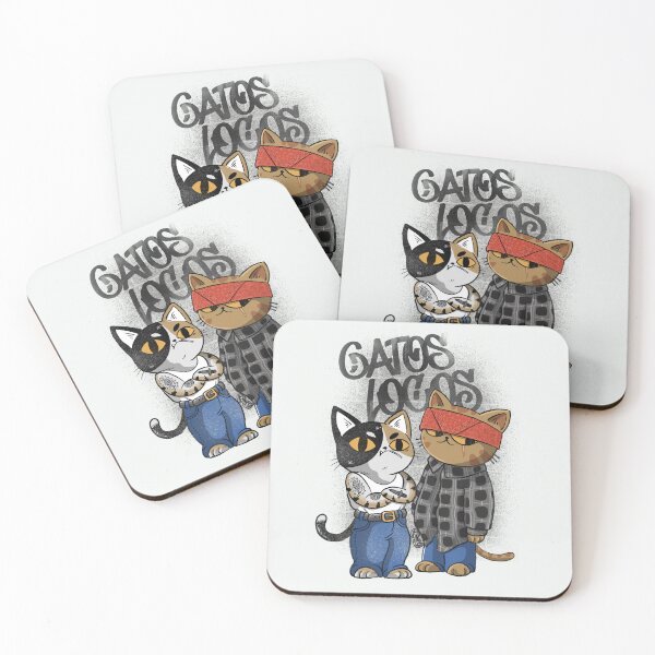 Item preview, Gatos locos designed and sold by ppmid.