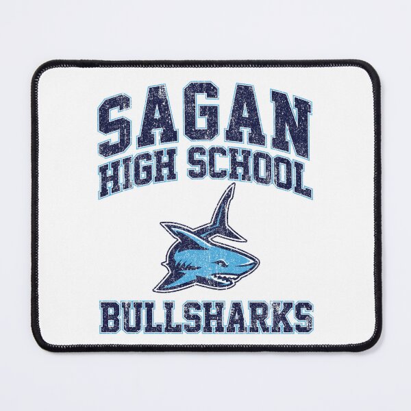 Item preview, Sagan High School Bullsharks (Variant) designed and sold by huckblade.