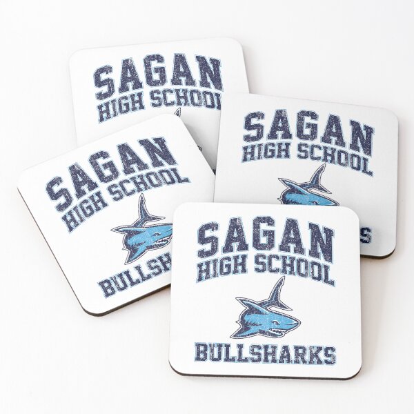 Item preview, Sagan High School Bullsharks (Variant) designed and sold by huckblade.