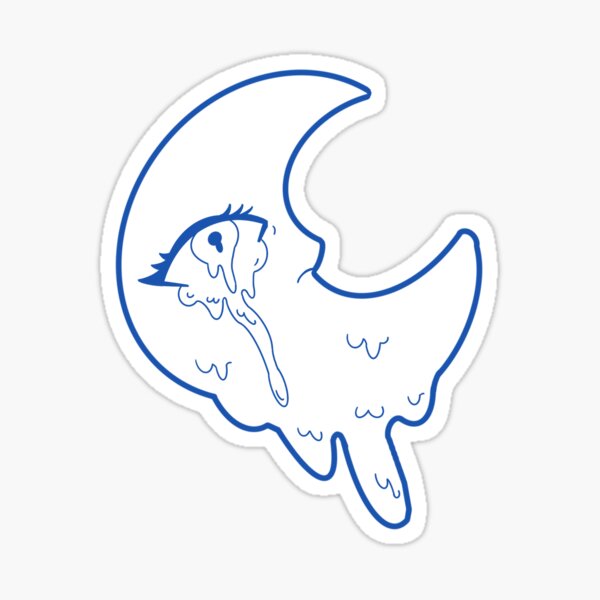 Item preview, Once in a Blue Moon | Digital Art designed and sold by Ratboymenagerie.