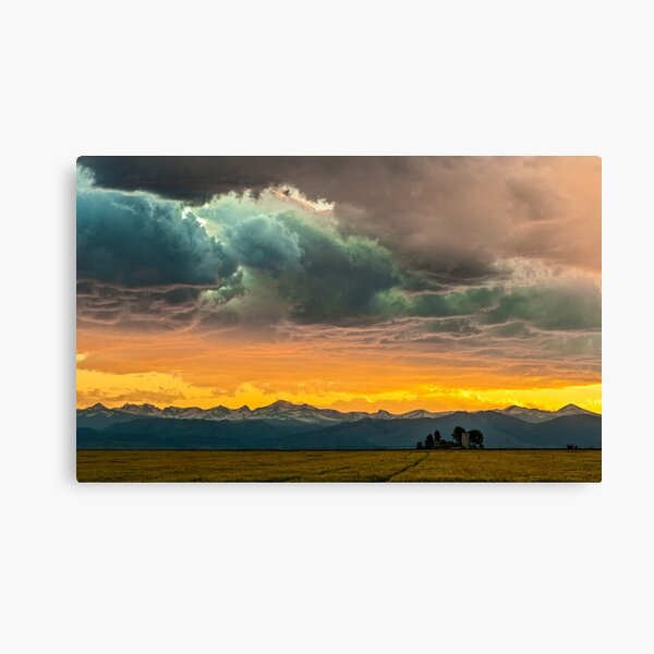 Powers of Sunset Canvas Print