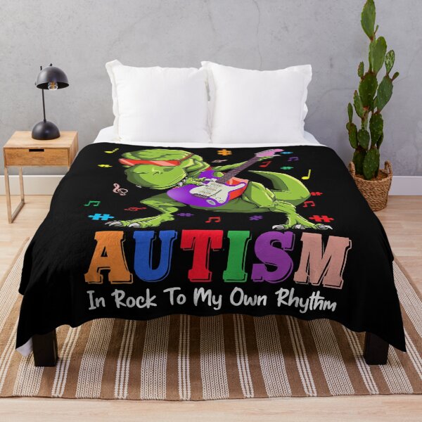 Item preview, Proud Autism Dinosaur Music Autism Awareness designed and sold by christinecather.